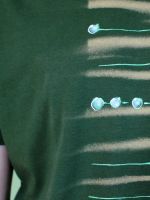 Pánské malované tričko - Brouzdání v trávě Batitex - modní trička, mikiny, šátky, šály, kravaty