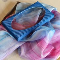 Hedvábný šátek - Rozalinda 2 Batitex - modní trička, mikiny, šátky, šály, kravaty