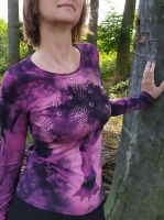 Dámské batikované tričko - Strom přání