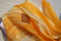 Hedvábný malovaný šátek - Svit podzimu Batitex - malovaná, batikovaná trička, šaty, mikiny, šátky, šály, kravaty