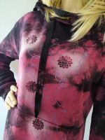 Dámská šatová mikina - Chyť si své štěstí! Batitex - malovaná, batikovaná trička, mikiny, hedvábné šátky, šály, kravaty