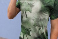 Pánské batikované tričko - Stezkou na pastvě Batitex - malovaná, batikovaná trička, mikiny, šátky, šály, kravaty