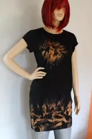 Tričko šaty - Večernice Batitex - malovaná, batikovaná trička, mikiny, hedvábné šátky, šály, kravaty Tričko šaty - Večernice Batitex - malovaná, batikovaná trička, mikiny, hedvábné šátky, šály, kravaty