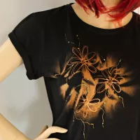 Tričko šaty - Večernice Batitex - malovaná, batikovaná trička, mikiny, hedvábné šátky, šály, kravaty Tričko šaty - Večernice Batitex - malovaná, batikovaná trička, mikiny, hedvábné šátky, šály, kravaty