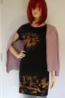 Tričko šaty - Večernice Batitex - malovaná, batikovaná trička, mikiny, hedvábné šátky, šály, kravaty Tričko šaty - Večernice Batitex - malovaná, batikovaná trička, mikiny, hedvábné šátky, šály, kravaty