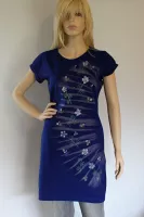 Tričko šaty - Švarná Milka | velikost S, velikost M