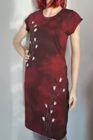 Tričko šaty - Komtesa jarní zarady Batitex - malovaná, batikovaná trička, mikiny, hedvábné šátky, šály, kravaty Tričko šaty - Komtesa jarní zarady Batitex - malovaná, batikovaná trička, mikiny, hedvábné šátky, šály, kravaty