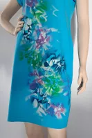 Tričko šaty - Jezerní zrcadlo Batitex - malovaná, batikovaná trička, mikiny, hedvábné šátky, šály, kravaty Tričko šaty - Jezerní zrcadlo Batitex - malovaná, batikovaná trička, mikiny, hedvábné šátky, šály, kravaty