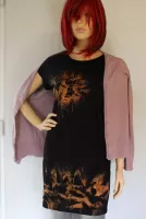 Dlouhá trička šaty