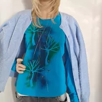 Malované dámské tričko - Na jaře naviděnou | velikost S, velikost M, velikost L, velikost XL, velikost 2XL